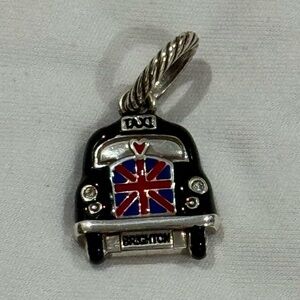 Brighton London Taxi Charm Pendant